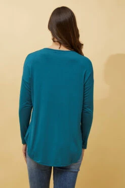 EVA LONG SLEEVE STAR PRINT TOP -Printedcarpetus 00bbd65d633ff4c02ae833bcd67f82f4