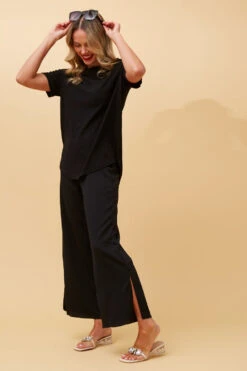 MISTY SHORT SLEEVE TEXTURED TOP 24 MISTY SHORT SLEEVE TEXTURED TOP -Printedcarpetus 00be522f6d2efef5e8919b814b2a7b78