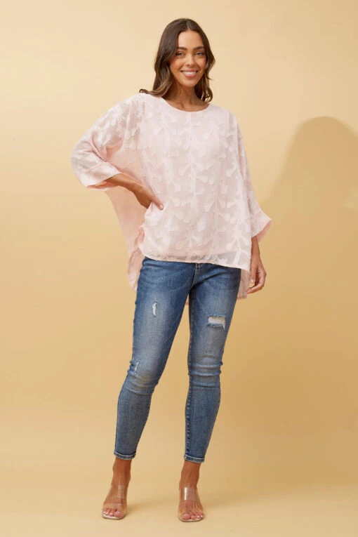 Stella ABBY BURNOUT TOP -Printedcarpetus 0180fb935c97807e3dca0bdeb1599f3c