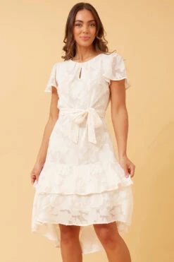 IZZY FLORAL PATTERN MIDI DRESS -Printedcarpetus 02ac13d82435baddcf01ac9b34aa4619