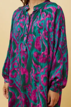 FONDA SHIRT DRESS -Printedcarpetus 034a358b3f4fd5bd1e08572360892e90