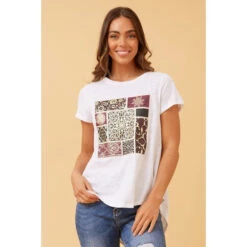 CG FLORAL BOHO GRAPHIC T-SHIRT -Printedcarpetus 034ecea1c8b6ac6e803caa57c3e936bb