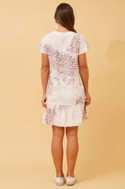 SHILOH ANIMAL PRINT SHORT DRESS -Printedcarpetus 0439e713ff952924d9de9e5c2e314e16