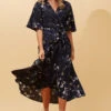 AVALON FLORAL WRAP DRESS 2 AVALON FLORAL WRAP DRESS -Printedcarpetus 071100d48f4ce2670f519cf1073777f3