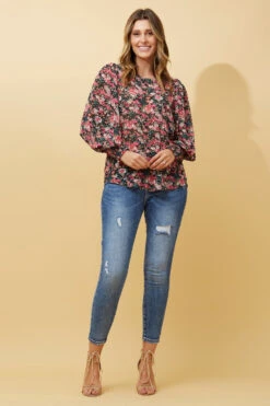 CLASSIC FLORAL BALLOON SLEEVE BLOUSE 14 CLASSIC FLORAL BALLOON SLEEVE BLOUSE -Printedcarpetus 07d394129b25ec44eff1269122d0dacc