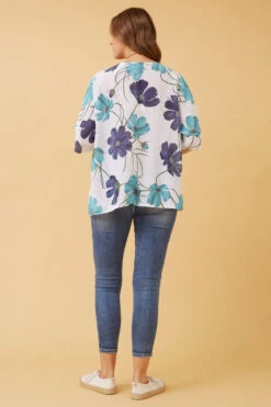 LIBBY FLORAL TOP 32 LIBBY FLORAL TOP -Printedcarpetus 0836ce5fa625d222ed6e044b8885f7ed