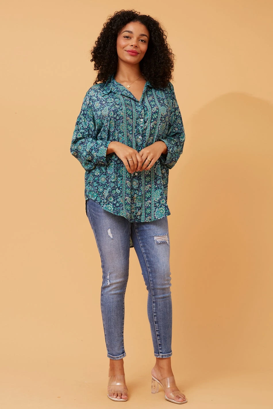 SAVAN PAISLEY PRINT SHIRT 6 SAVAN PAISLEY PRINT SHIRT - Image 4