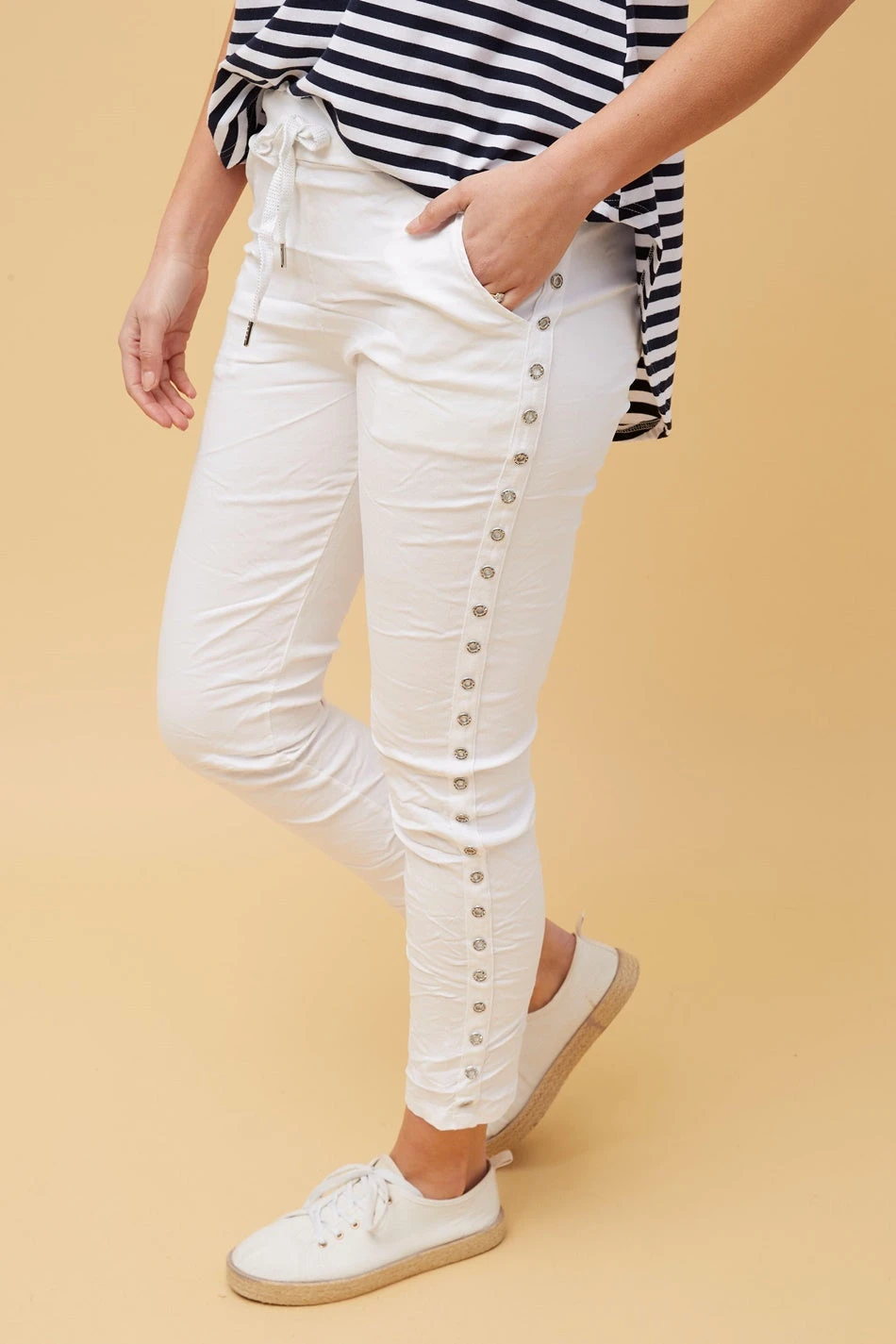 JANJA STUDDED JOGGER PANTS 22 JANJA STUDDED JOGGER PANTS - Image 20