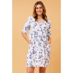 PISA LINEN SHORT DRESS -Printedcarpetus 0b246bf268a83d5c067182b868507459