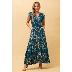 MOROCCO FLORAL MAXI DRESS 17 MOROCCO FLORAL MAXI DRESS -Printedcarpetus 0b774f1d68c432cc1bf9c52d1c09eb52