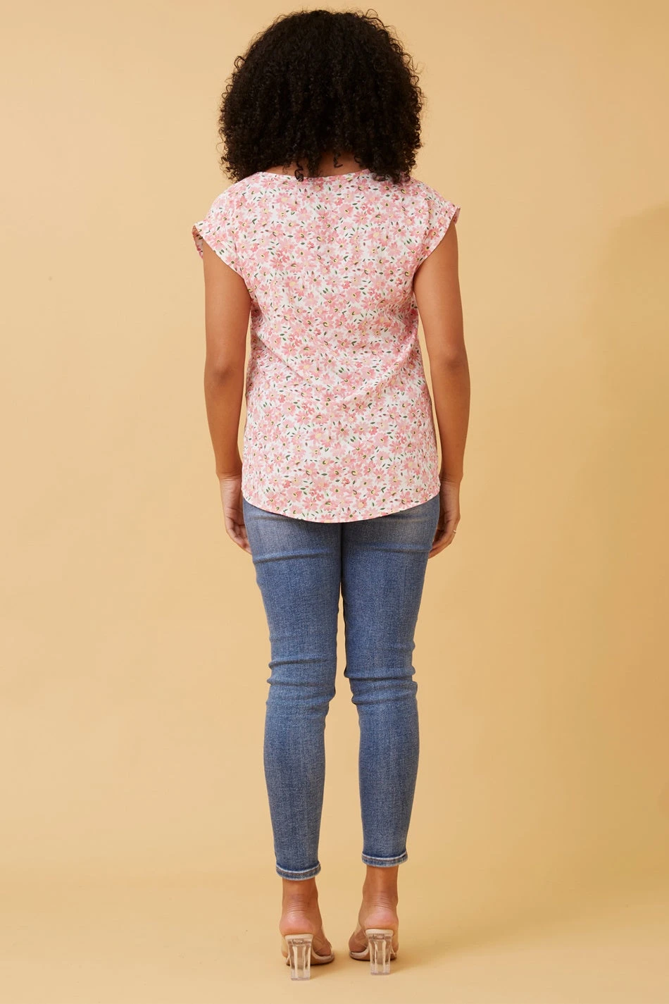 SHELLY FLORAL PRINT SHELL TOP 8 SHELLY FLORAL PRINT SHELL TOP - Image 6
