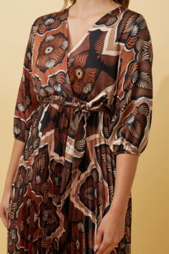 MARIETTA SATIN MIDI DRESS -Printedcarpetus 0f61892d6d6237261eb48ef8083788a6