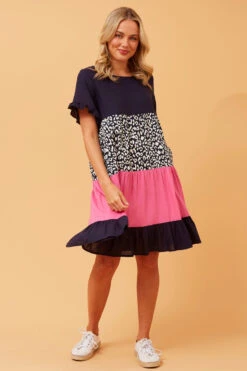 KELLY COLOUR BLOCK LINEN DRESS -Printedcarpetus 0fdbee9302d52af3651f24ac027de142 56ef65ba 6f50 46de b06b 3c1b64785b41