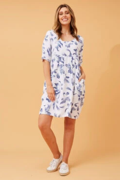 PISA LINEN SHORT DRESS