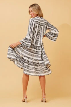 AMIRA JAQUARD BOHO SHORT DRESS -Printedcarpetus 1302495e1deb0bda25c80afc4b8e450e