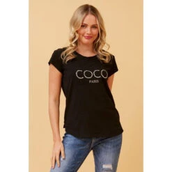 COCO GRAPHIC TEE -Printedcarpetus 1357e8f8af868b469ad9d7d80f6cd716