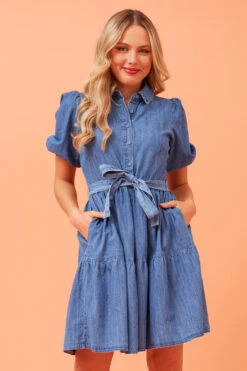ROSALINDA DENIM SHIRT DRESS 11 ROSALINDA DENIM SHIRT DRESS -Printedcarpetus 14b0e905b650735fe0e965466ec10a5a