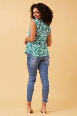 SHELLY ANIMAL PRINT TOP -Printedcarpetus 151231a4e2ddc266212fe9949a56be37