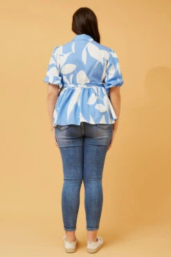 LAIKE ABSTRACT PRINT TOP -Printedcarpetus 152d685abd8a32341d3c55df5039a710