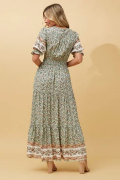 ELSIE FLORAL BOHO MAXI DRESS -Printedcarpetus 153c10a7ef8775c1c47f468ccf681a86