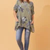 CIA FLORAL TUNIC TOP 2 CIA FLORAL TUNIC TOP -Printedcarpetus 156d41d58ab5342887498f12cfd673fe