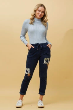 CARRISA PATCHWORK PRINT JOGGER PANTS -Printedcarpetus 15d87cca984221f9f4c61099741727fe b055114e 3c83 41b9 935f c67bc14a10a6