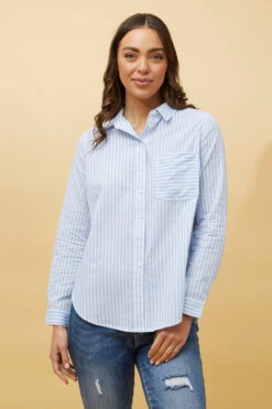 MARGARET STRIPE SHIRT -Printedcarpetus 1699369df25535a80671885dcbc2ad2f