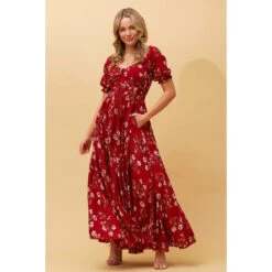 DAISY FLORAL BOHO MAXI DRESS -Printedcarpetus 16c430cc17616c1391abfe7e5544c0e2