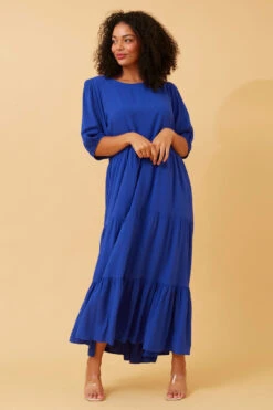 OPHELIA TIERED MAXI DRESS -Printedcarpetus 17091af167913305cfc51da5c7a57bcb