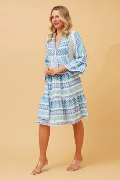 AMIRA JAQUARD BOHO SHORT DRESS -Printedcarpetus 1885f6bdd382b68ba3e830f295c7bb23