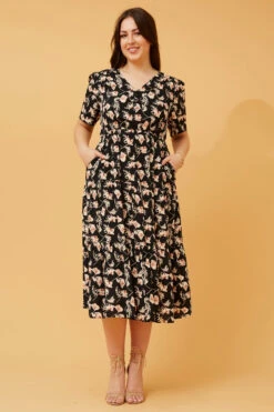 KYAH FLORAL MIDI DRESS -Printedcarpetus 1975dde7dda5b8d14a78a7209e05dddb 16631cf9 13d3 4d67 9d0c f26d0c7b0c5f