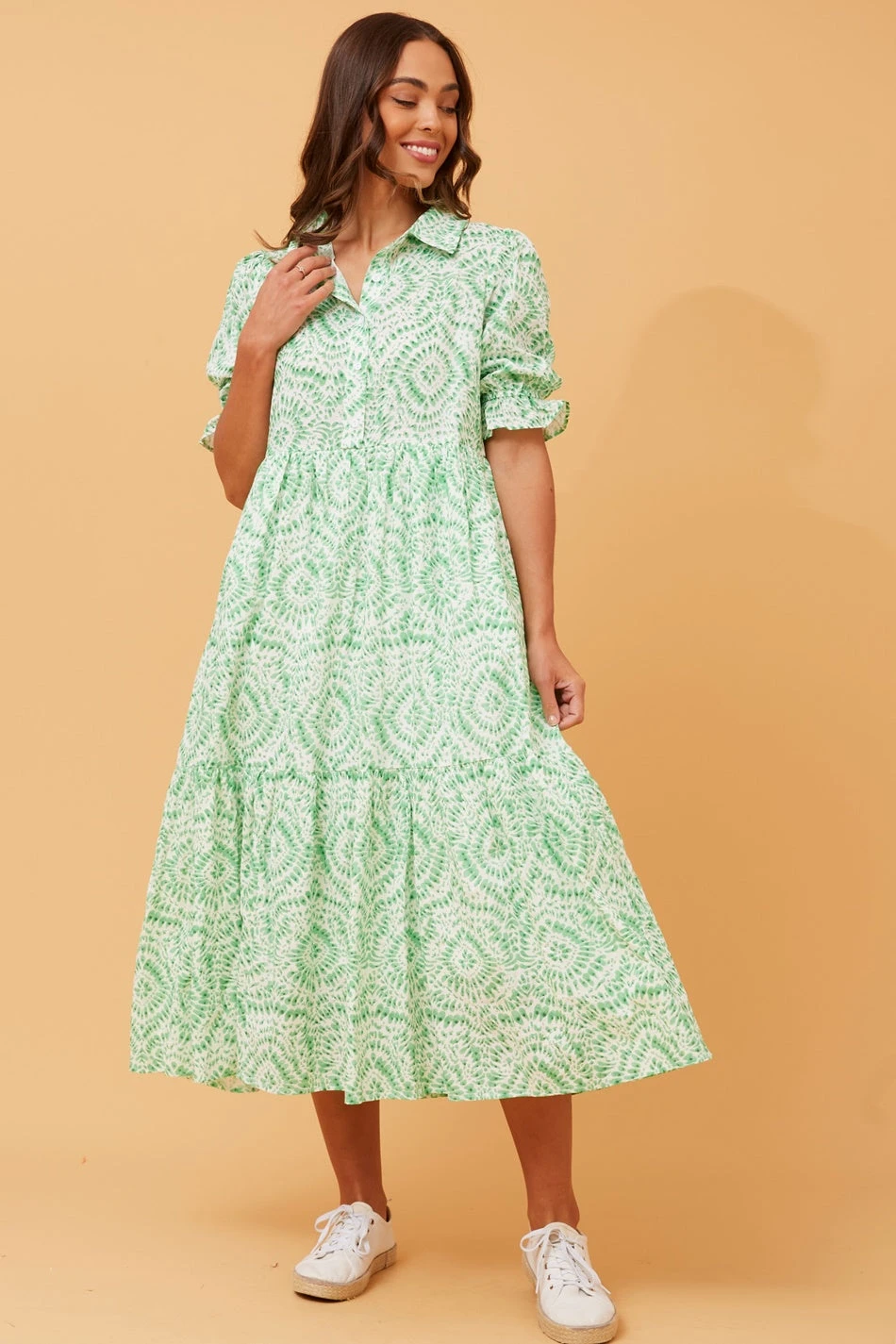 GRACIELA TIERED MIDI DRESS 5 GRACIELA TIERED MIDI DRESS - Image 3