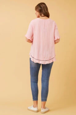 JAYDON LACE TRIM TOP 32 JAYDON LACE TRIM TOP -Printedcarpetus 1a160a94e7a3b0274a3326216332f369