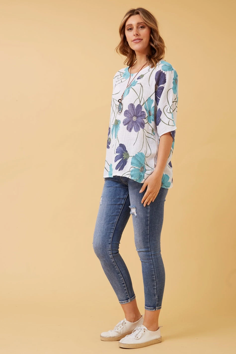 LIBBY FLORAL TOP 15 LIBBY FLORAL TOP - Image 13