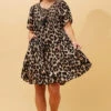 HONDA LEOPARD BABYDOLL DRESS -Printedcarpetus 1ae71c3fe60394ca11ae1b1b99aa15e6