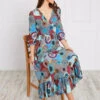PRINTED BOHO MAXI DRESS -Printedcarpetus 1b6528f4b167f3f1fd4a86ecd23fd632