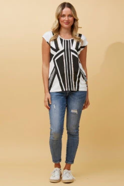 SONDRA SEQUIN GARPHIC TSHIRT -Printedcarpetus 1ba257905edc413bafd22d4775c32840