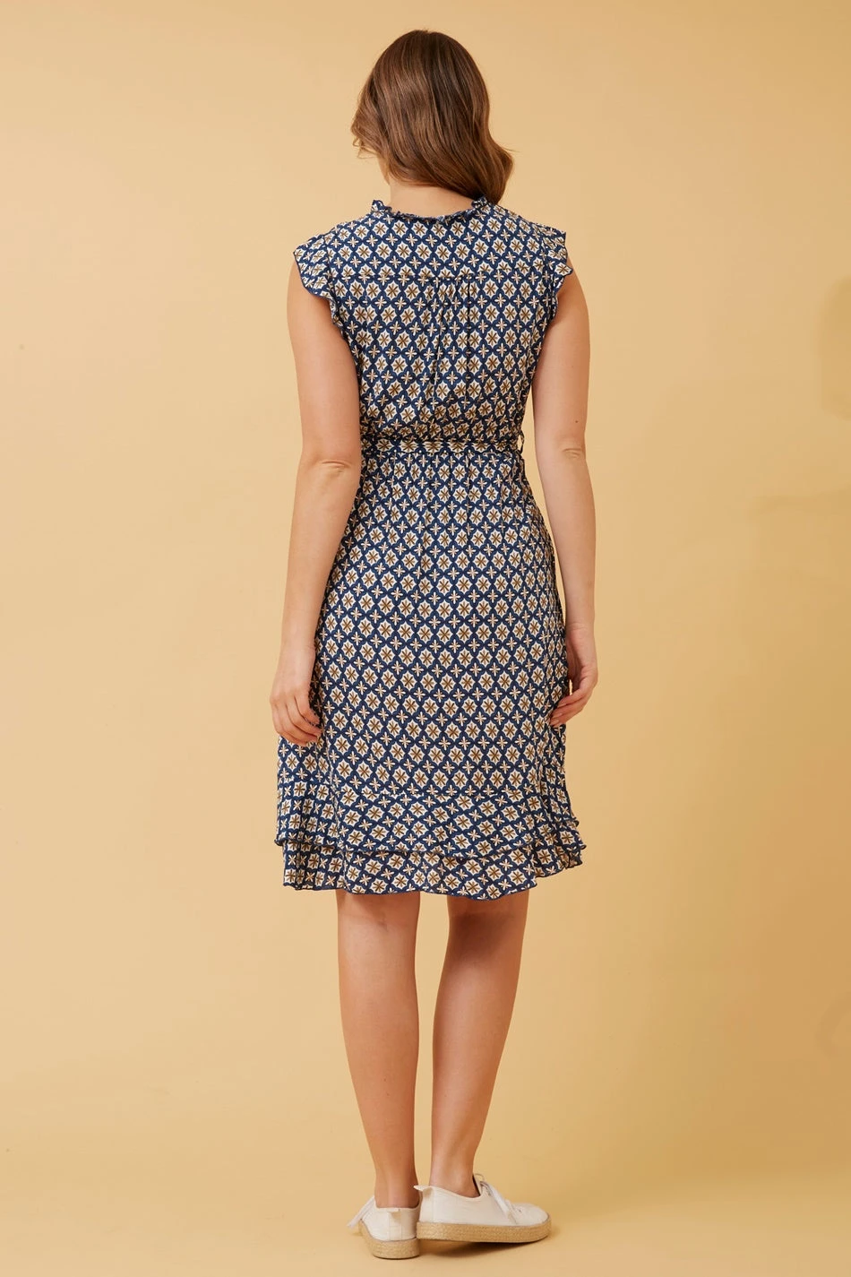 RAVINA ABSTRACT BOHO TEA DRESS 12 RAVINA ABSTRACT BOHO TEA DRESS - Image 10