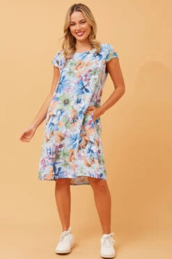 SISLEY FLORAL LINEN SHIFT DRESS -Printedcarpetus 1df0eeda054be4f027255f8630a4d487 2a2e2898 8d43 4688 ae8a 9eb535016e58