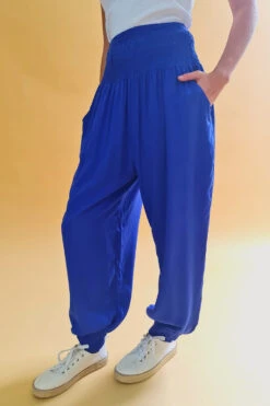 DARCY SOLID HAREM PANTS -Printedcarpetus 1e9c0125e7e3072de3a625f00a596358