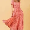 MIA FLORAL BOHO MAXI DRESS -Printedcarpetus 1f87d441c67526aade68cff8379695f3