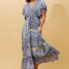 GEMALLA PATCHWORK BOHO FLORAL MAXI DRESS -Printedcarpetus 2054c544e4be26aee4cb472d5b8caa4b