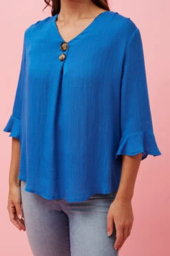 RUE BUTTON DETAIL TOP -Printedcarpetus 21f7366f45947b739728a9e8db23371a