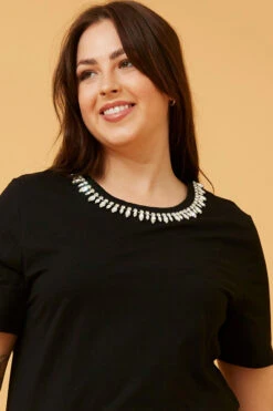 ELBA EMBELLISHED NECK TOP -Printedcarpetus 2279fcfcd1fb094b163523db77cc22ef 3d309a59 4caf 4b96 9182 4ad495e2a0f5