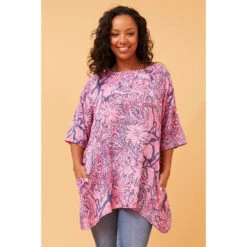 CIA PAISLEY BOHO TUNIC TOP -Printedcarpetus 231d2529e124639c1266ff4b67fe8206