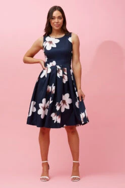 FLORAL COCKTAIL DRESS