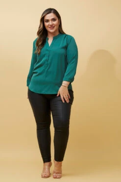 ROMINA SOLID BLOUSE 38 ROMINA SOLID BLOUSE -Printedcarpetus 23f159d4bf41e862beaec7ece598bdf9