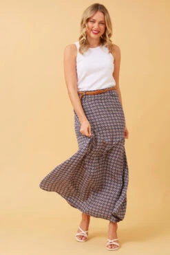 BETTY BOHO MAXI SKIRT -Printedcarpetus 24234e18cace13c3832bb35893343fcf