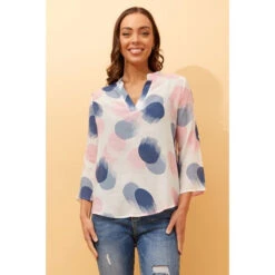 Stella SPICY POLKA DOT BLOUSE -Printedcarpetus 2441f852e772e1d5e3e507eaaff46b3a