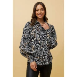 BELLE ANIMAL PRINT LONG BALLOON SLEEVESHIRT 19 BELLE ANIMAL PRINT LONG BALLOON SLEEVESHIRT -Printedcarpetus 255cdf4a8cf0ac9b0fea47bec5637a4a